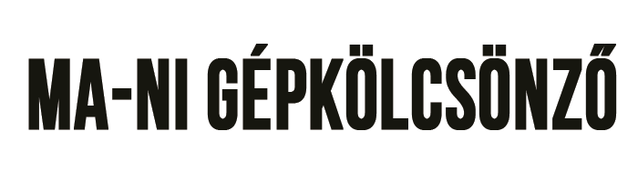 MA-NI Gépkölcsönző